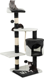 Albero per gatti - Arrampicata, affilatura delle unghie, rilassamento / piattaforme di osservazione accoglienti