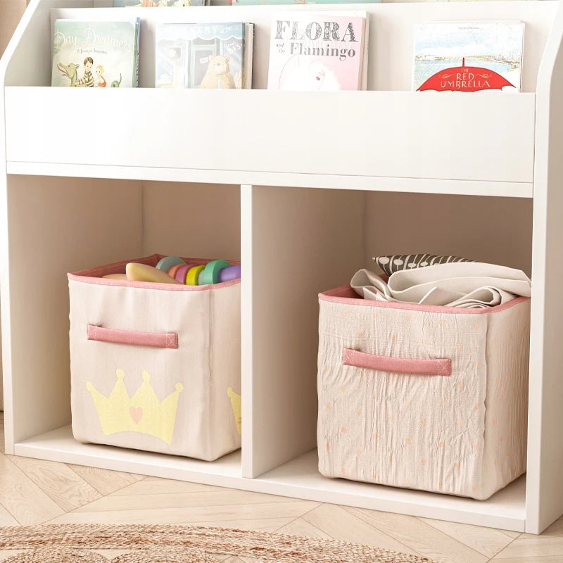 Libreria per bambini, portagiochi, ideale per organizzare libri e giocattoli.