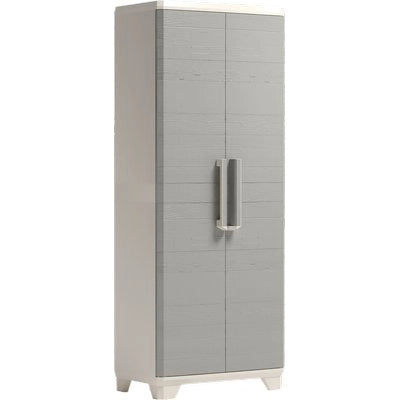ARMADIO TUTTOPIANI WOOD KETER - PPL BEIGE 2 ANTE CM 68X39 H.CM 173