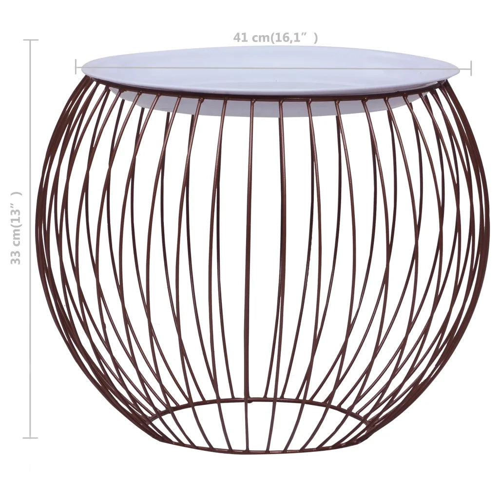 Tavolino da CaffÃ¨ Oro Ã˜ 41 cm