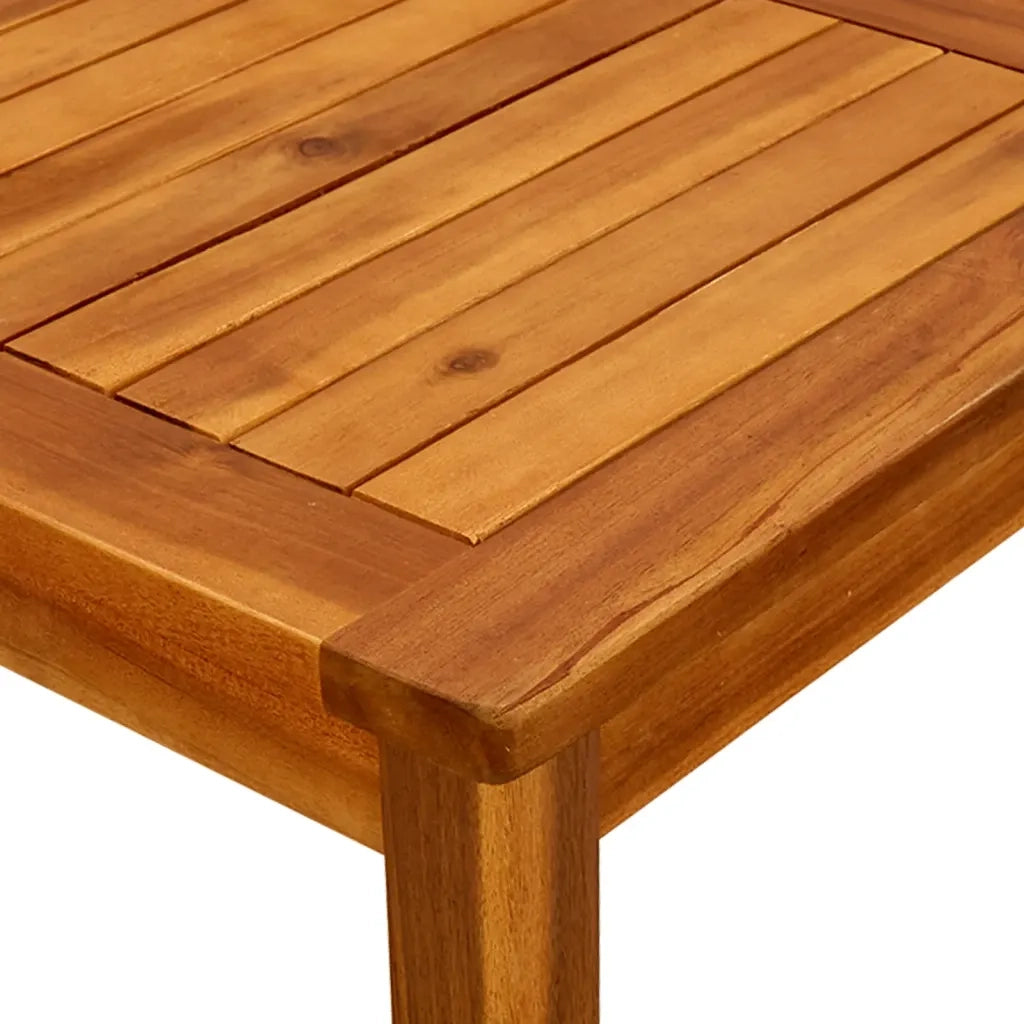 Tavolino da Giardino 45x45x36 cm in Legno Massello di Acacia 316394