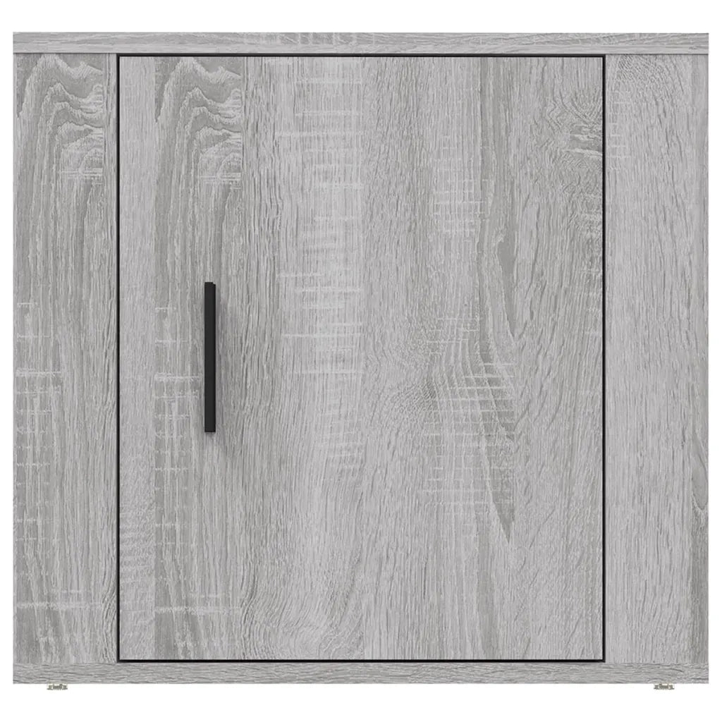 Comodino-Tavolino da notte Grigio Sonoma 50x39x47 cm 154107