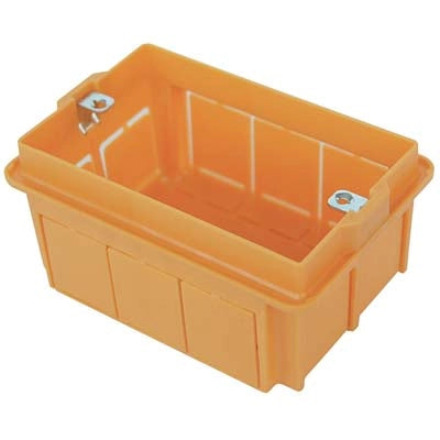 SCATOLA RETTANGOLARE FRUTTI INCASSO MARLANVIL - PP GIALLO POSTI 3- 36 pezzi