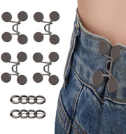Set di 6 Clip da Cintura - Clip da Cintura Riconfigurabili - Ferro da Cintura - Accessori per Abbigliamento - Progettazione Removibile