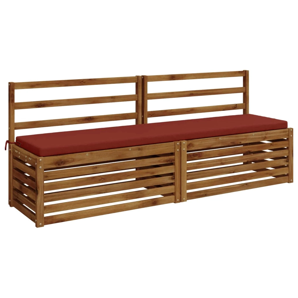 Cuscino per panchina SOEST 100% Poliestere Rosso 949154