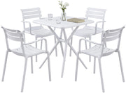 Gartenmцbel-Set Avena mit 4 Stьhlen