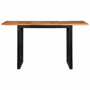 Tavolo da Pranzo 140x70x75 cm in Legno Massello di Acacia 373617