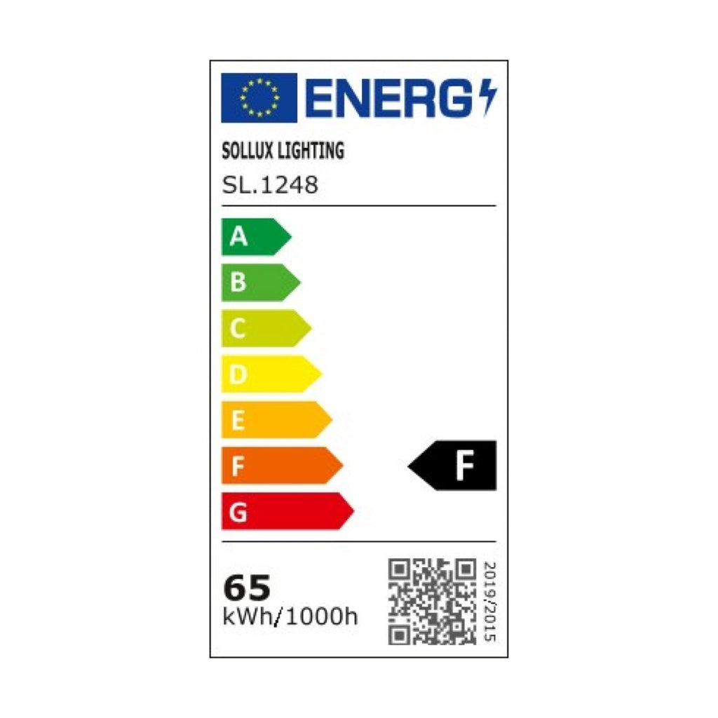 Plafoniera LED rotonda nera Ø60 65W OBSYDI Pure Lume