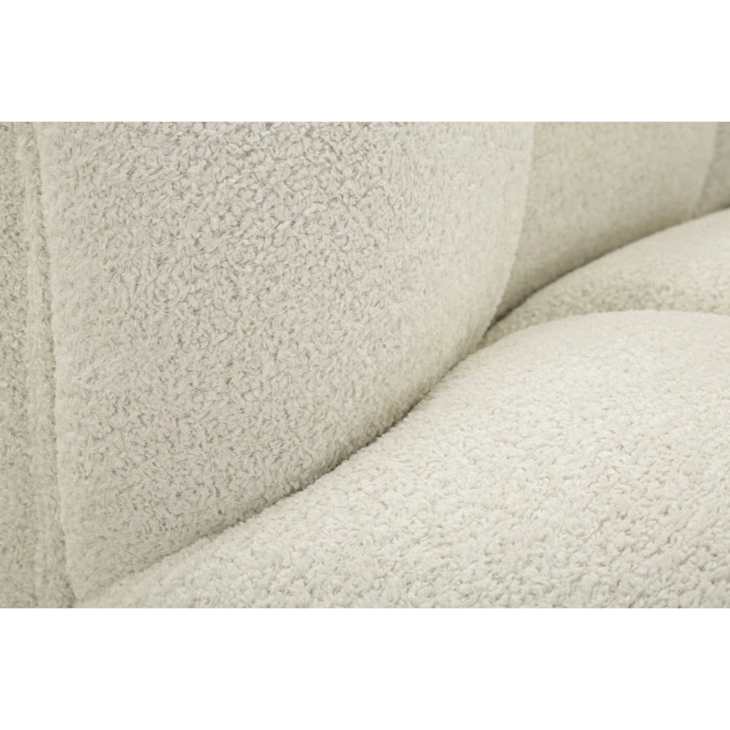 Divano VKH1060, Bianco, Spugna, 145x80x69 cm