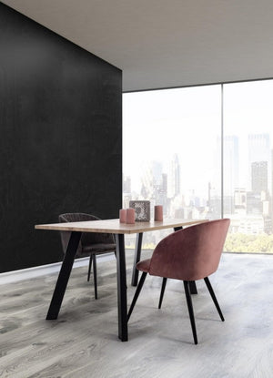 Set 2 Sedie 53x57x81,5h cm Queen Velvet Blush