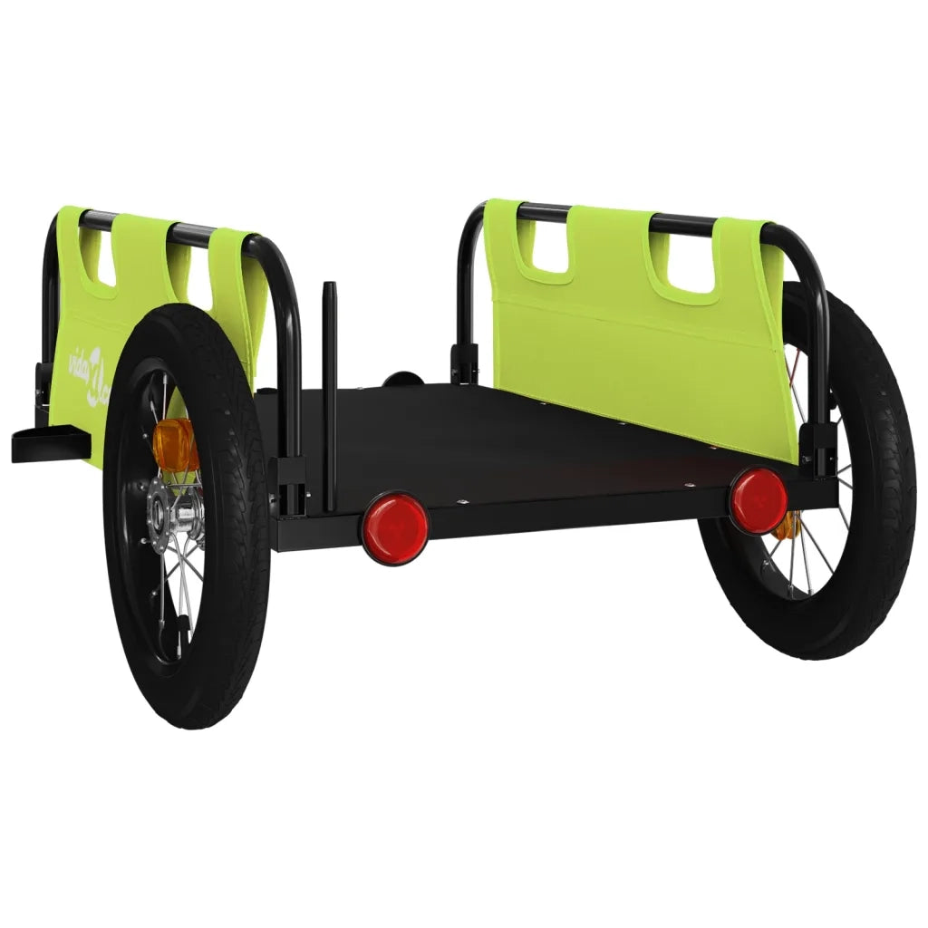 Rimorchio da Bici Verde Oxford e Ferro CFW4362641