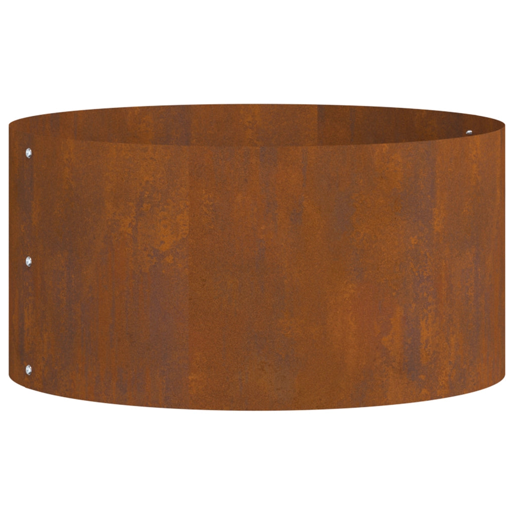 Fioriera in Acciaio Corten Acciaio corten Grande Durevole