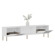 Imerese, Mobile Porta tv 2 Ante, 180x30x45h cm Bianco