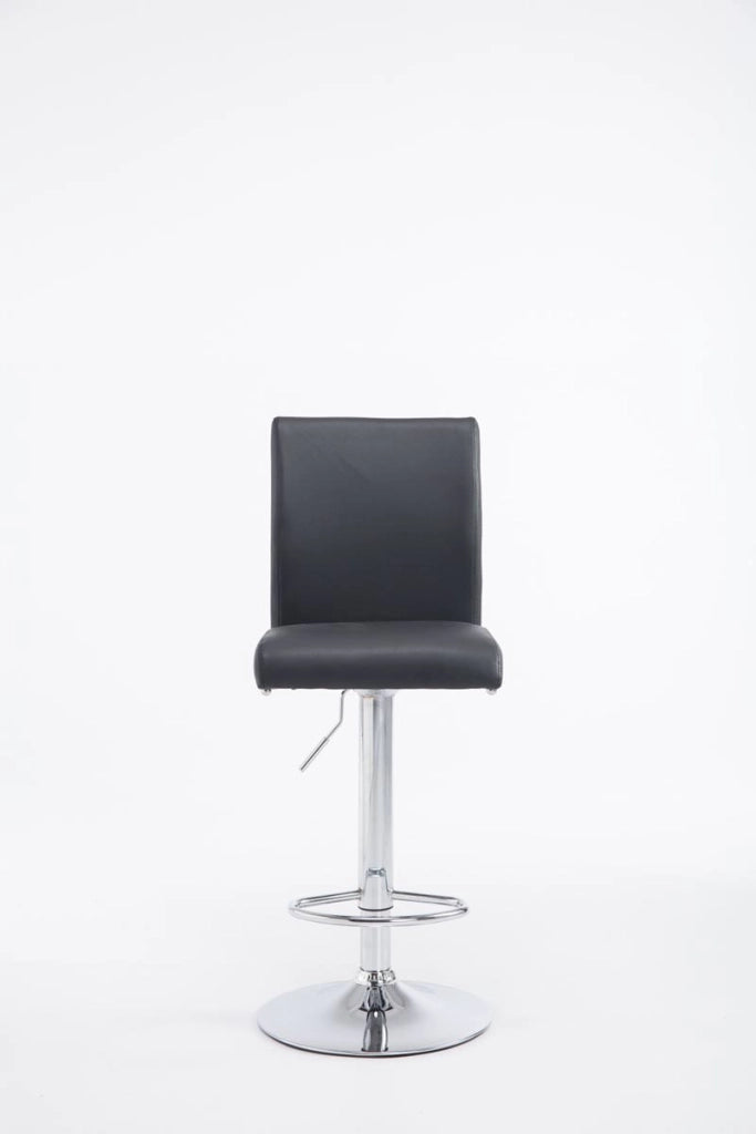 Set 2 Sgabelli Colonia in similpelle nero