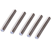 Tubo in Rostfreddo Acciaio - PTFE Slanga - 5 Pezzi - Adatto per l'Estensore di Stampante 3D - M6 1,75 mm - Materiale Duraturo - Componenti per Stampante 3D