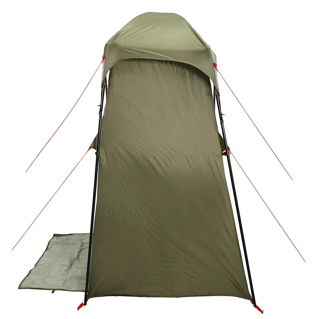 Tenda da Doccia per 2 Persone-Tenda Doccia Portatile Verde Oliva Impermeabile
