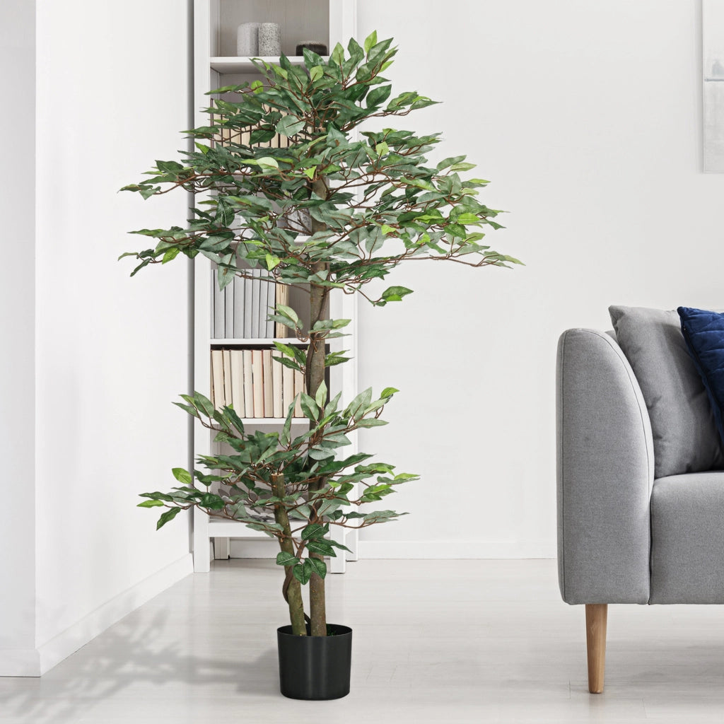 Pianta Artificiale Decorativa Verde ¨C zephmum ¨C con vaso 150 cm