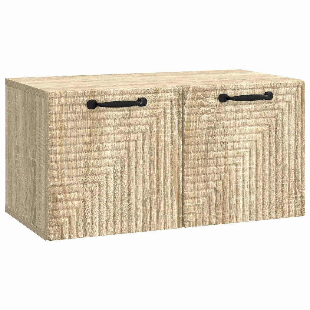 Mobile TV da Muro | Armadietto TV | Mobile Porta TV Rovere Sonoma 59,5 x 31 x 30 cm