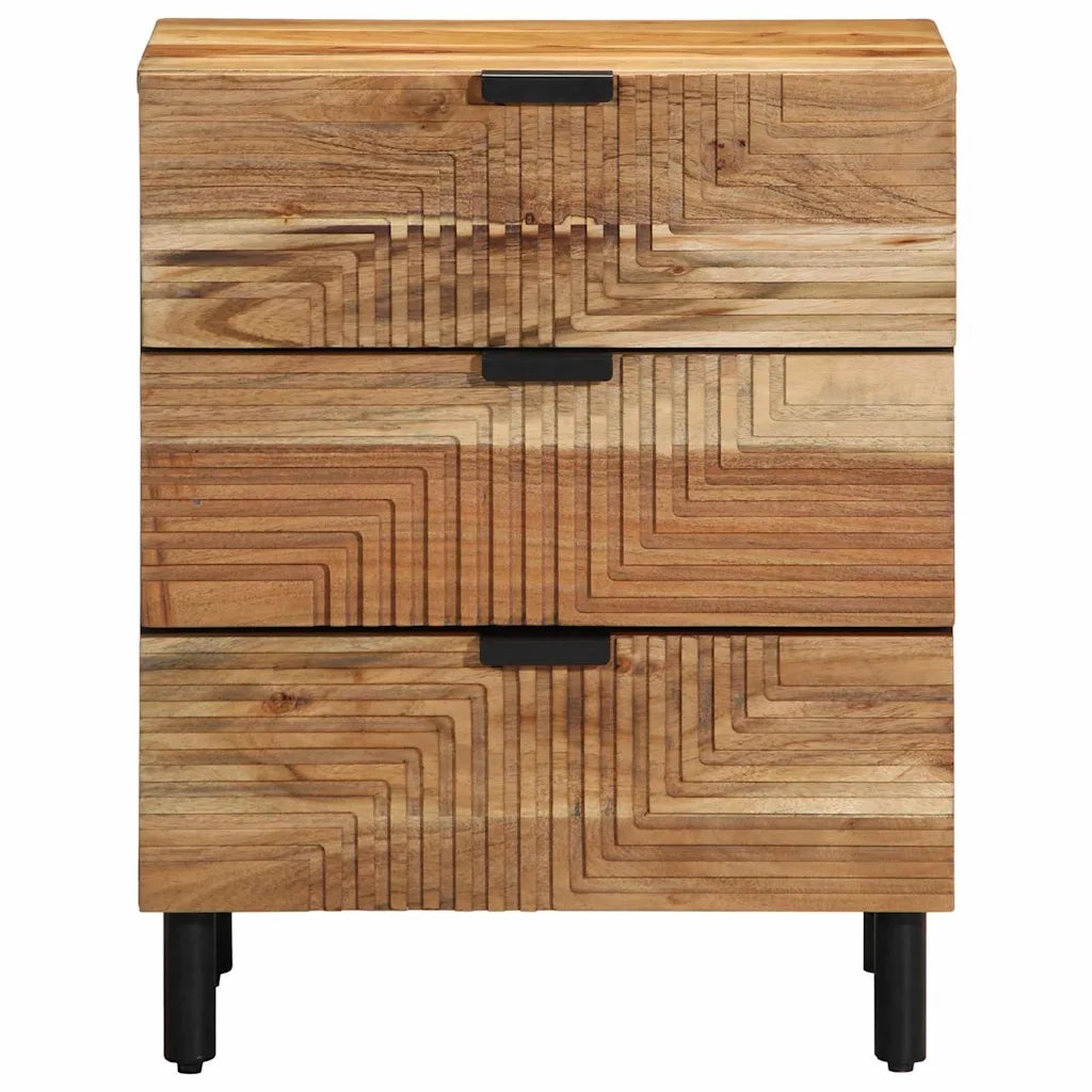 Armadio da Notte con cassetto Marrone 50 x 33 x 62 cm 4017765