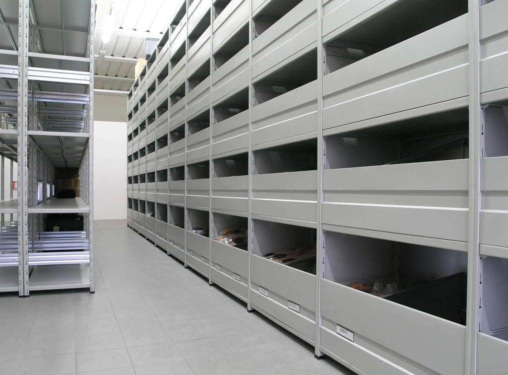 SCAFFALATURA da magazzino Zincata cm. 120x50x242h