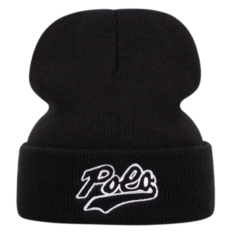 Cappelli ricamati POEA neri