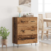 Credenza con Cassetto-Buffet-Armadio da cucina Legno vecchio 69,5 x 34 x 90 cm 570151