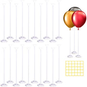 Sostegno per palloni da tavolo - 20 pezzi - Stendardo per palloni riutilizzabile - Base per festa - Decorazione per matrimonio/festival - Sostegno per palloni