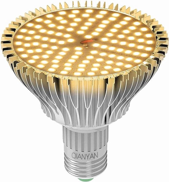 Lampada LED per Piante da Interno 80W – Spettro Completo, Alto PPFD, Facile da Installare