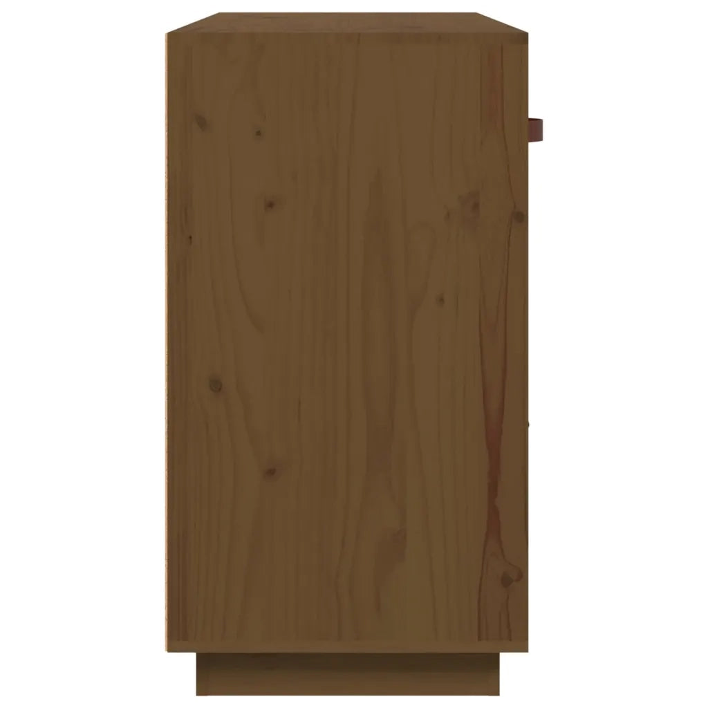 Credenza ambra 100x40x75 cm in Legno Massello di Pino