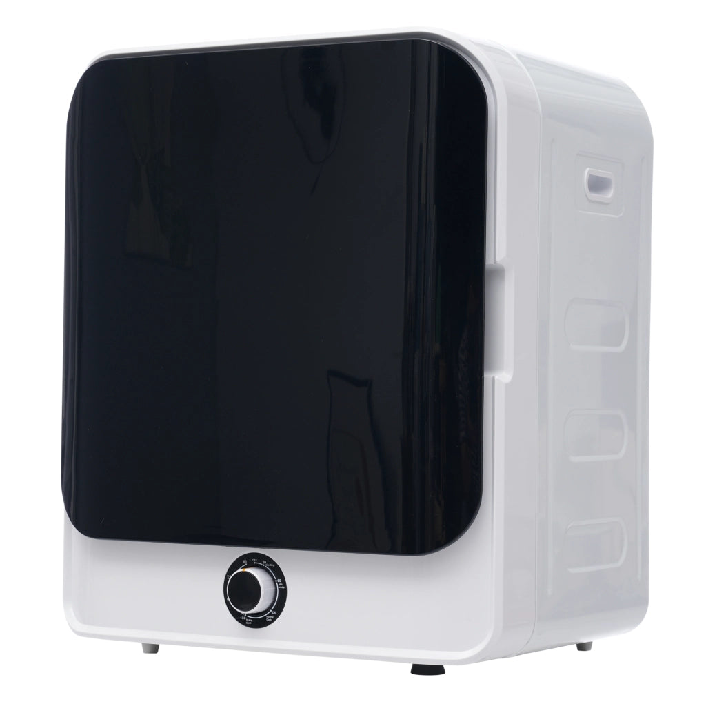 Asciugatrice a Evacuazione 3 kg 830 W con PTC Ceramico; 5 Programmi; Cestello Inox e Montaggio a Parete