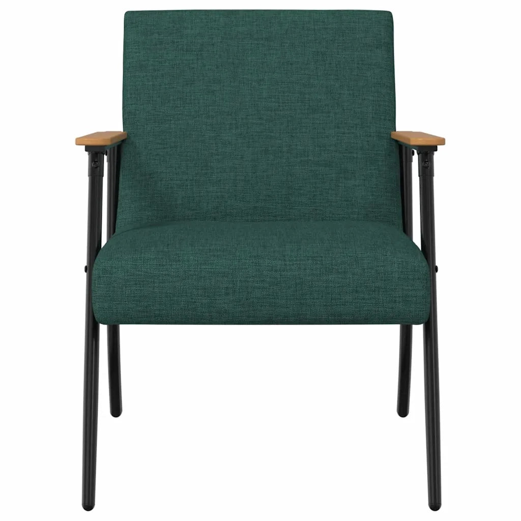 poltrona Verde Scuro Tessuto 42017666