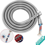 Doucheslang innovativo e rinforzato, lunghezza 3 m, connettore G1/2 pollice, lunghezza 300 cm