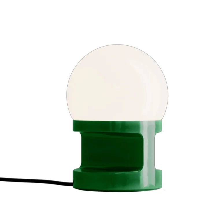 Lumetto Vintage Decò Habea Ceramica Verde Bali 1 Luce E27