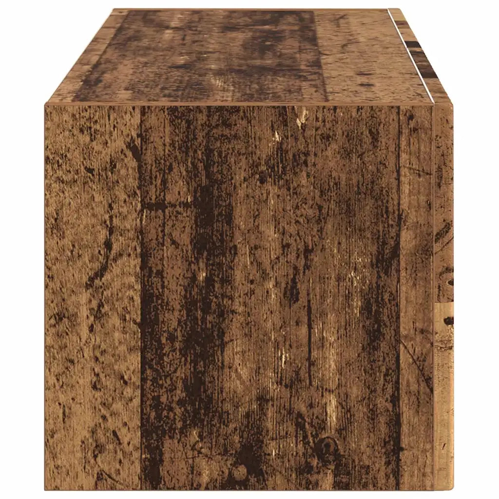 Mobile TV da parete Legno vecchio 78,5 x 31 x 29,5 cm