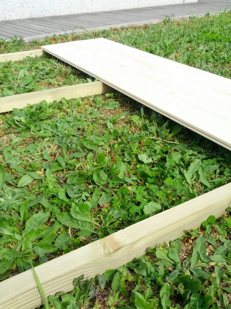 Casette Box da Giardino in Legno Porta Utensili 198x198x228 cm con Porta e Finestra Ecla Regis Larice