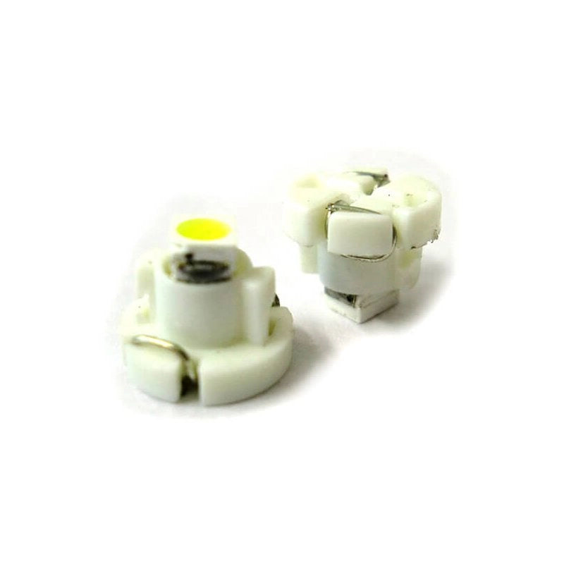 Lampadina Led T3 1 Smd 3528 Bianco Luci Cruscotti e Strumentazioni 12V DC