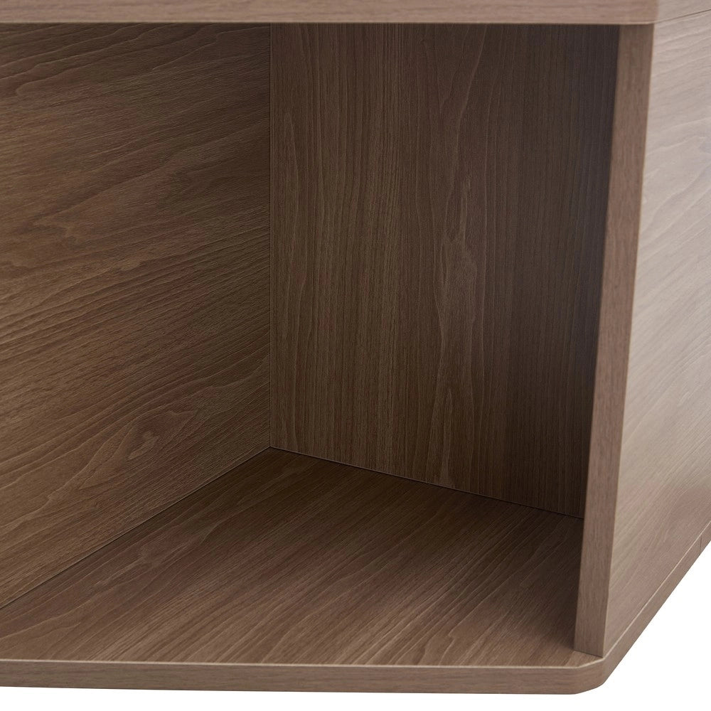 Tavolino da Caff¨¨ Esagonale ¨C MINIMAL ¨C Legno, Design Moderno, 79x69x40 cm