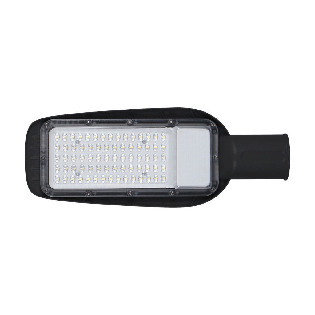 Lampione stradale LED 50W 4000K 5000lm IP65 nero Italux
