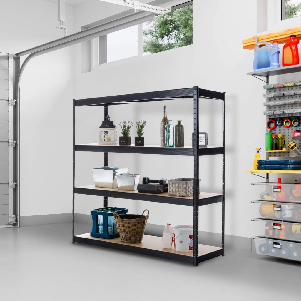 Scaffale Zincato Professionale 160x60x180 nero