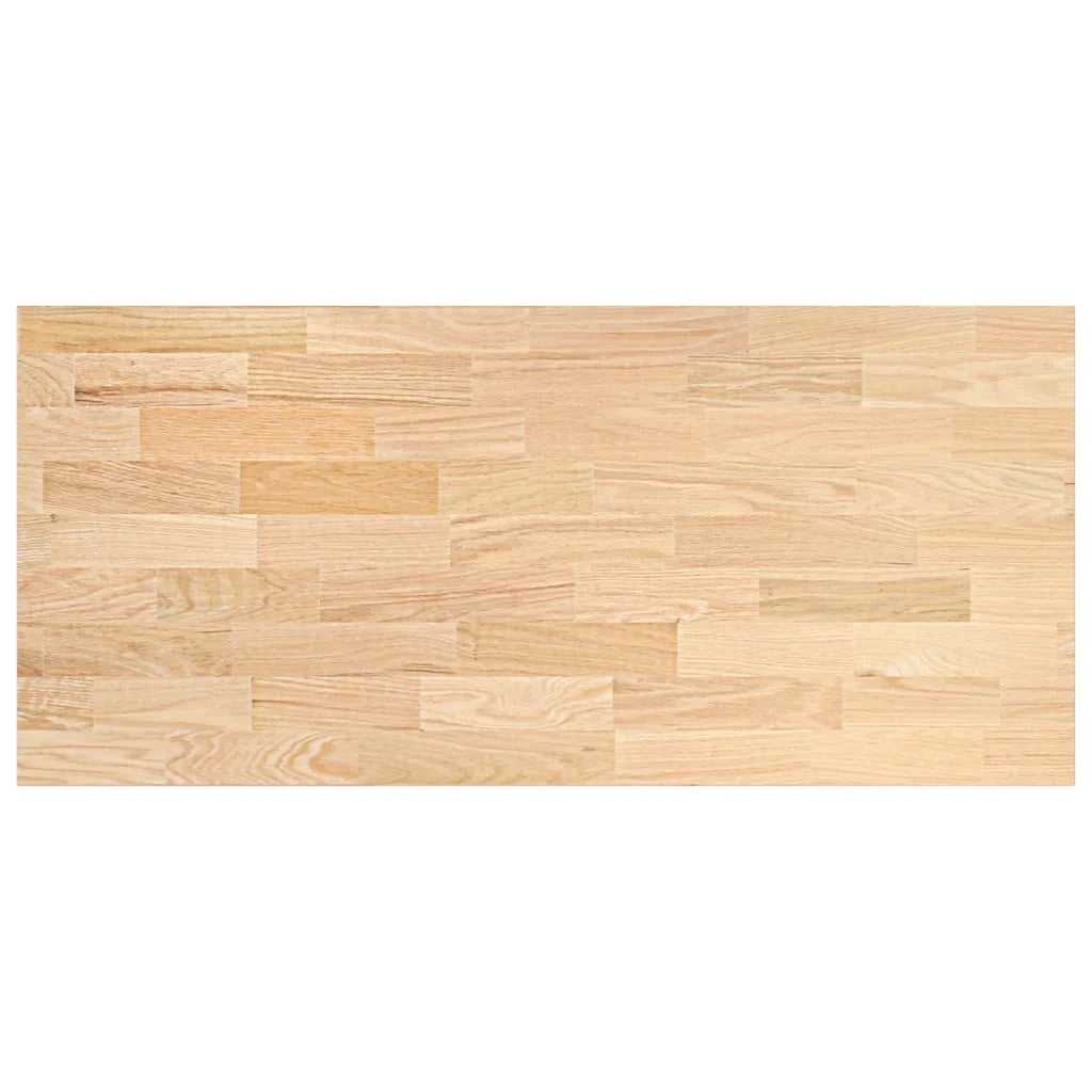 Piano di Lavoro Cucina-Top Cucina 140x63,5x4 cm Legno Massello Rovere