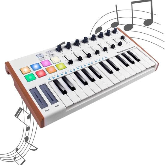 Tastiera con Pannello Tattile - Pianoforte Elettrico - Pianoforte Digitale - Per Prodotti Apple - Connesso tramite USB