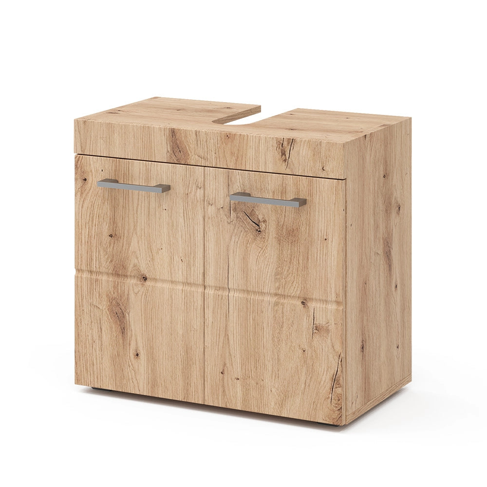Mobile sottolavabo per bagno Luna Quercia Wotan 60 x 56 cm Vicco