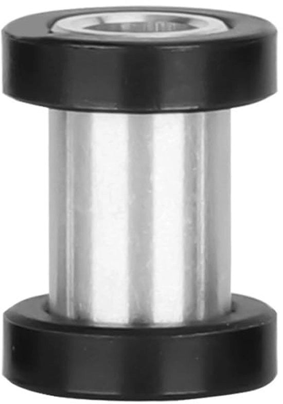 Set di supporti di guida in alluminio - Precisie Huls (8 x 12 mm) - Gomma sigillante (12 x 16 mm) - Per struts da 14 mm - Dampening vibrazioni - Montaggio semplice - Veringrubber