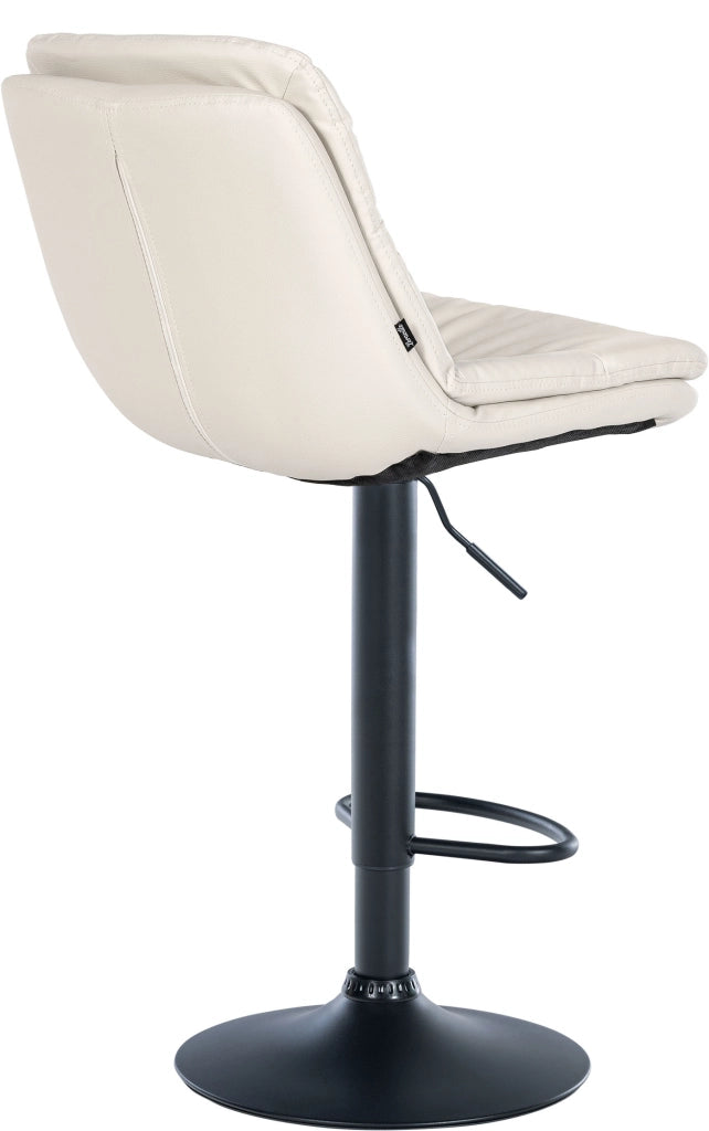 Barhocker Laurel Kunstleder schwarz