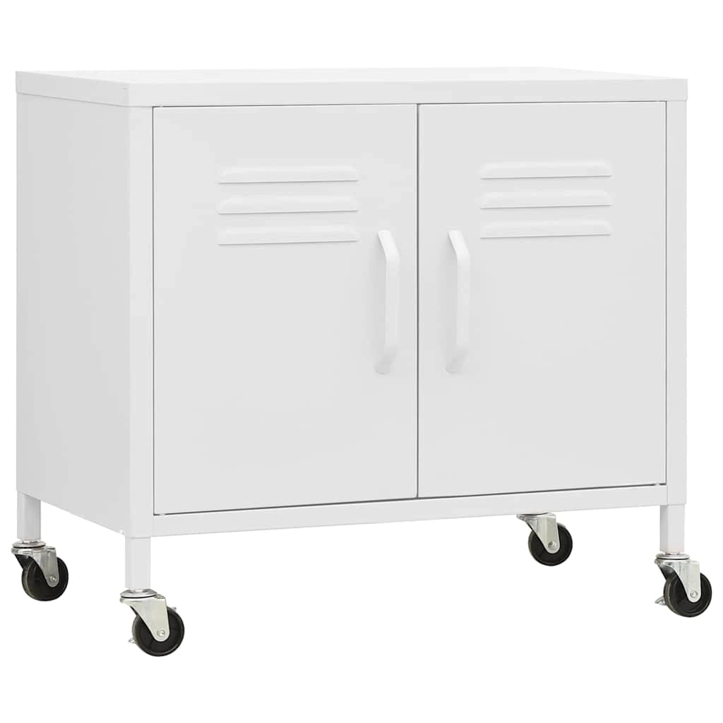 Armoire de rangement Blanc 60x35x56 cm Acier