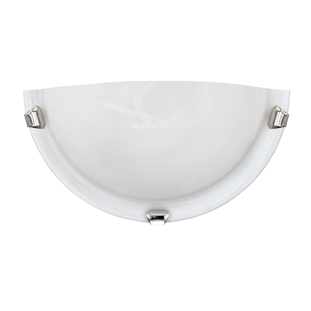 Applique Contemporanea Salome Acciaio Cromo 1 Luce E27