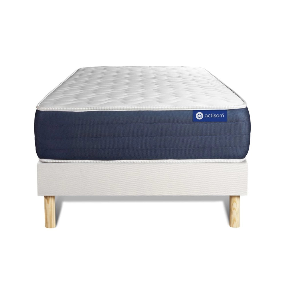 Kit rete e materasso matrimoniale Actimemo sleep 80x190cm - Spessore : 22cm- memory foam - Bilanciato -