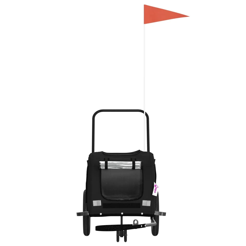 Rimorchio/carrello per animali domestici nero 02_0044215