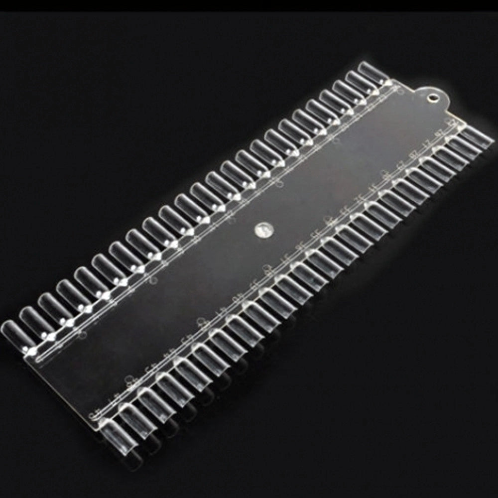 Trade Shop - Espositore Tabella 48 Unghie Nail Art Ricostruzione Tips Mostra Smalto Manicure -
