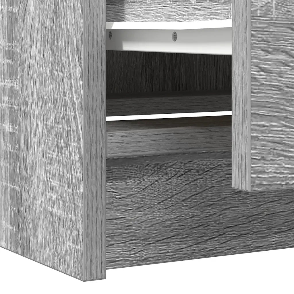 vidaXL Mobile TV Grigio Sonoma 40x35x54 cm in Legno Multistrato